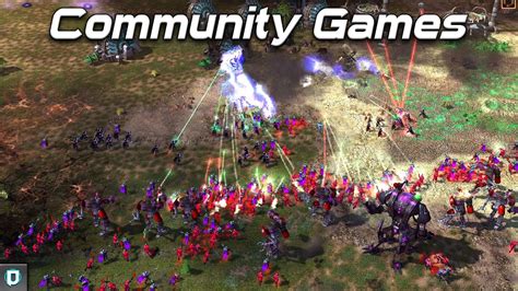 Community Games with Friends | C&C3 : Kanes Wrath - 3v3 vs brutal Ai ...