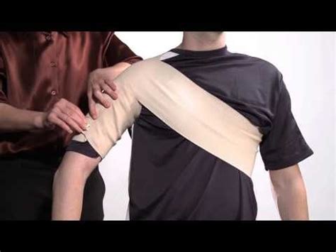 How To Wrap Shoulder with ACE™ Brand Elastic Bandages - YouTube ...