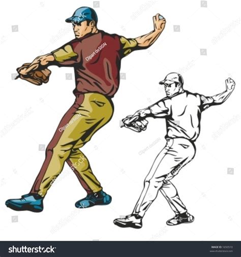 Baseball Pitcher Vector 的图像结果