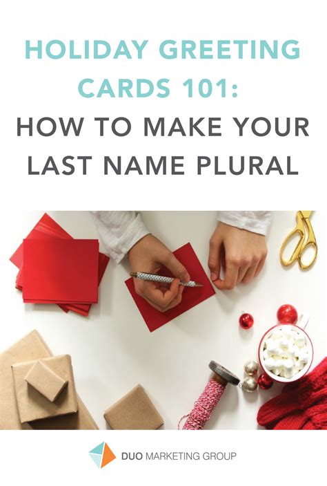 How to Make Your Last Name Plural for Christmas and Holiday Cards ...