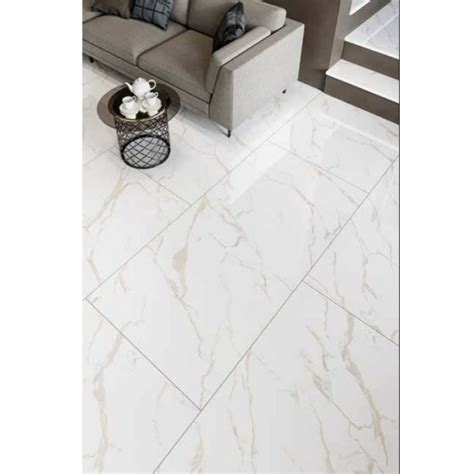 Durable Marble Look Porcelain Tile / Polished Porcelain Floor Tile 600 ...