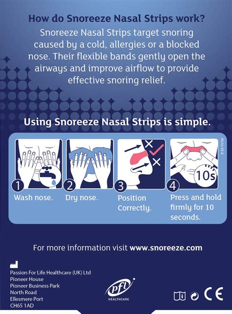 Buy SnoreezeAnti-Snoring Nasal Strips - Snoring Aids for Men and Women ...