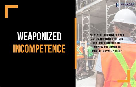 Weaponized Incompetence - Elevate Constructionist