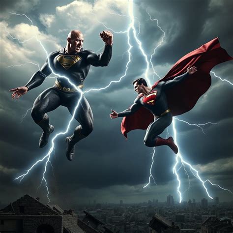 Black Adam vs Superman: Epic Teaser Trailer Scene