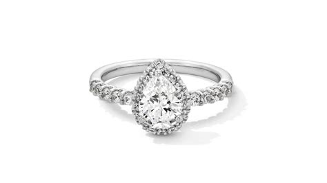 Creatable - Pear-Shaped Certified Lab-Grown Diamond Frame Ring - Zales