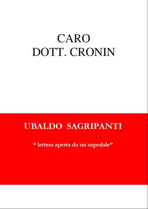 Caro Dottor Cronin (Italian Edition) eBook : ubaldo sagripanti: Amazon ...