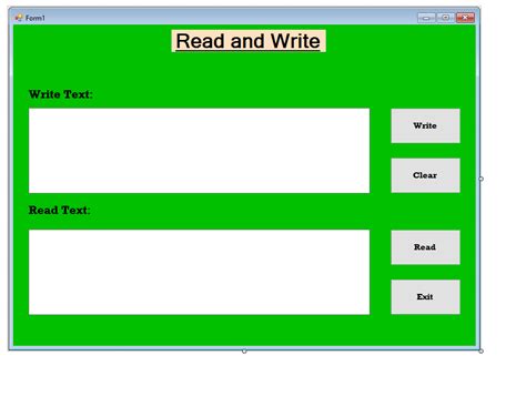 Image result for Using Write Information without File