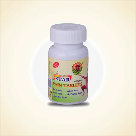 Star Pain Tablet | Ayurvedic Herbal Tablets for Joint & Muscle Care ...