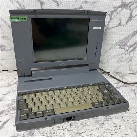 Yahoo!オークション - PCN98-496 激安 PC98 ノートブック NEC PC-9821N...