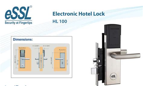 ELECTRONIC HOTEL LOCK eSSL HL-100 – Attendance Machine