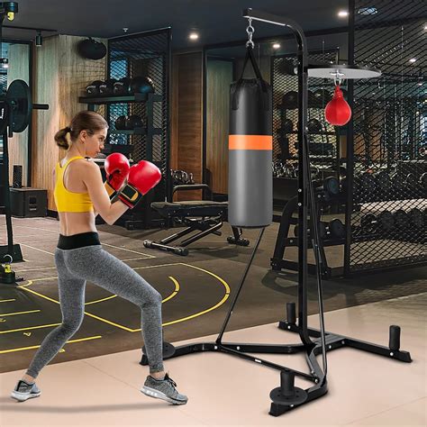 GYMAX Punching Bag with Stand Adult, Freestanding India | Ubuy