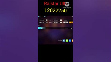 Image result for Free Fire Raistar UID
