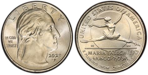 2023-P 25C Maria Tallchief First Strike (Regular Strike) American Women ...
