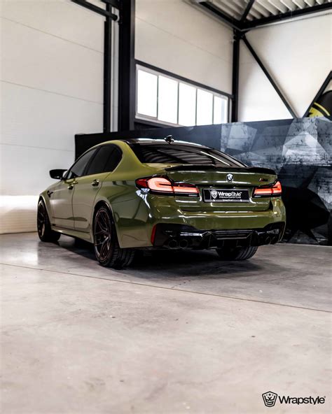 BMW M5 - Urban Green Wrap | WrapStyle
