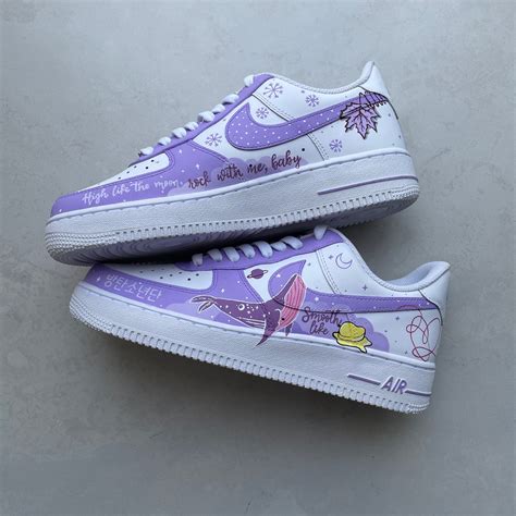 JuiceWRLD X Nike AF1s – Moreiarty