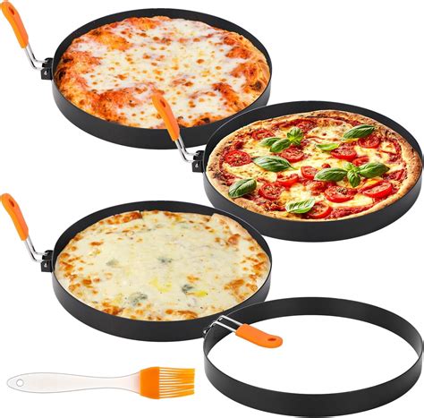 Amazon.com: Tioncy 4 Packs Large Omelette Rings for Griddle 8 Inch ...