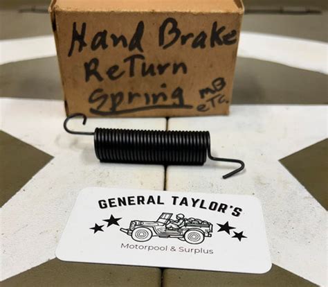 Image result for How a Emergency Brake Release Spring Works