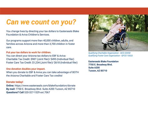 Easterseals Blake Foundation Directory - The Chamber of Southern Arizona