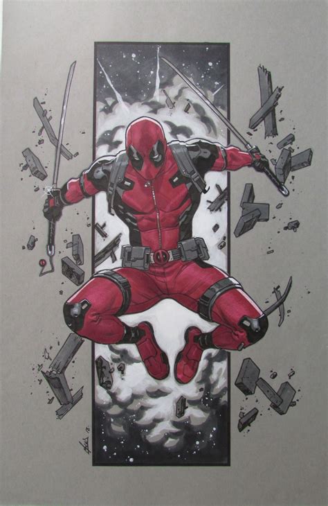 Jorge Molina Deadpool, in Michael Benham's Deadpool Comic Art Gallery ...