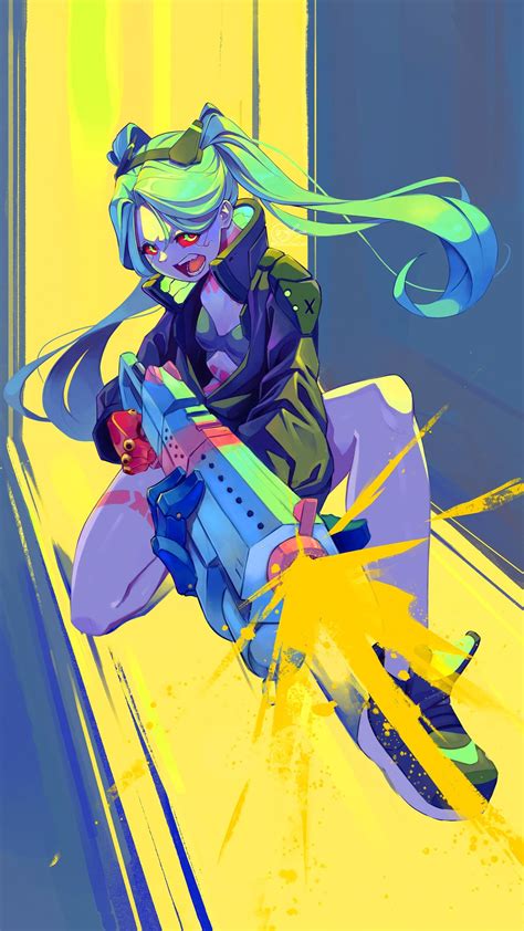 Rebecca cyberpunk wallpaper – Artofit