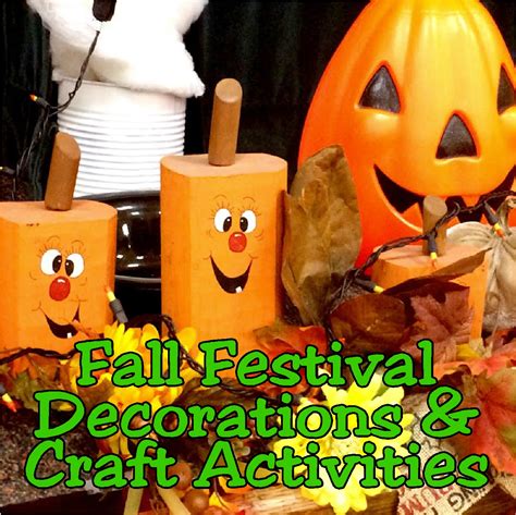 DIY Party Mom: Fall Festival Party Decorations and Craft Activities