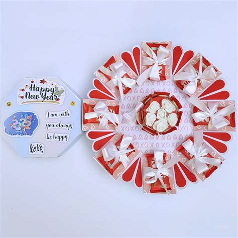 Chandrans Creation Chocolate Explosive Box| Chocolates Card (Contains ...