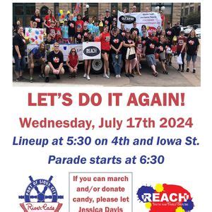 REACH Youth and Family Theatre walks in Rivercade Parade , Historic 4th ...