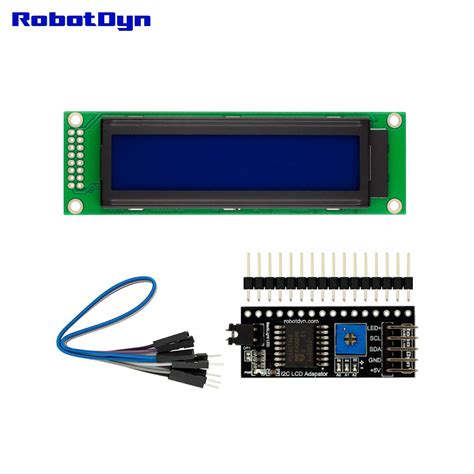 Buy RobotDyn - I2C LCD Display 2002 (Symbols 2 Rows 20 Columns ...