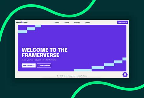 Insert Frame - An Ecosystem of Products & Education for Framer