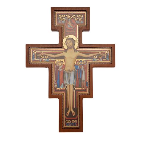 San Damiano Crucifix Icon Saint Francis - Etsy