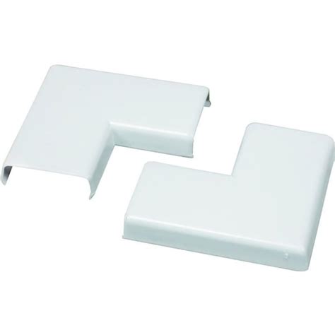 Legrand Wiremold Raceway Flat Elbow, Plastic, White NMW6 | Zoro