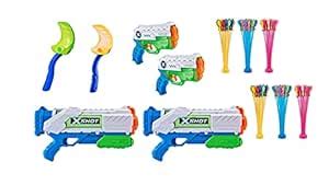 XShot Ultimate Water Party Pack (Fast Fill Medium 2pk + Fast Fill Nano ...