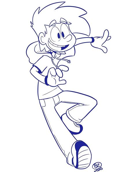 Brandon Zalar | Rough doodle of my old character Z. Been a long time ...