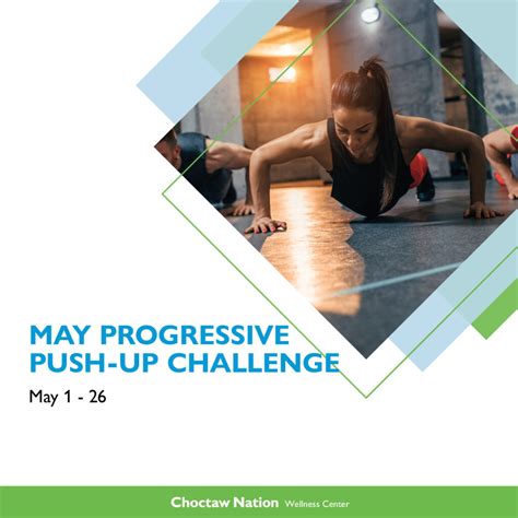 May 2023 Push up Challenge - Choctaw Wellness Center