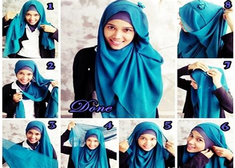 Image result for Tutorial Hijab Modern
