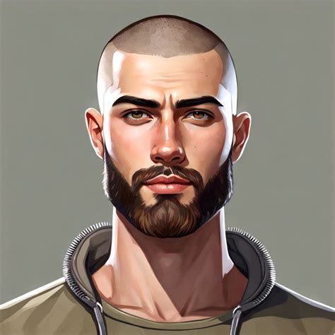 15 Buzz Cut and Beard Ideas for an Effortlessly Cool Look – Burst of Style