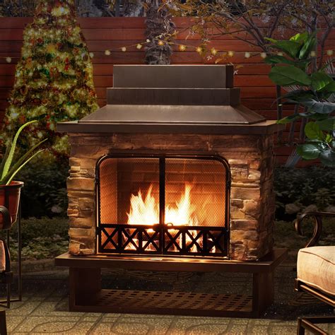 Octagon Shaped Wood Stove Fireplaces Wood And Gas : Fireplaces
