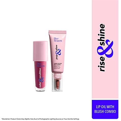 Buy Blue Heaven Rise & Shine - Pop & Glow Blush Highlighter + Color ...