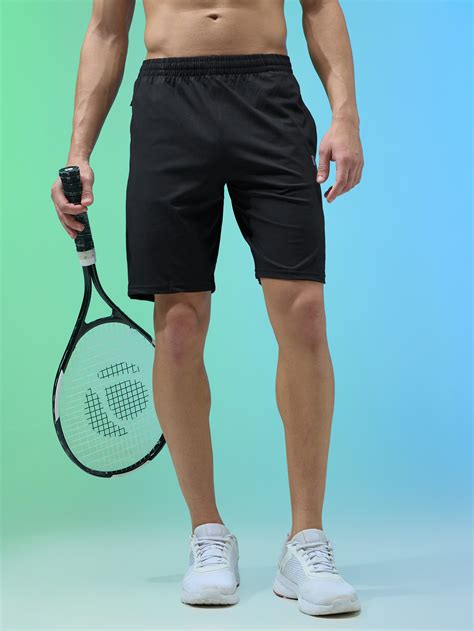 Men Slim Fit Shorts with Technolite