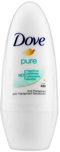 DOVE Pure Fragrance Free Anti-Perspirant Deodorant Roll Deodorant Roll ...
