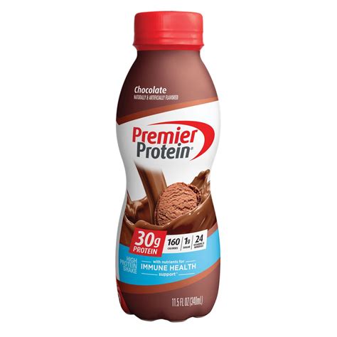 Premier Protein Shake, Chocolate, 30g Protein, 1g Sugar, 24 Vitamins ...