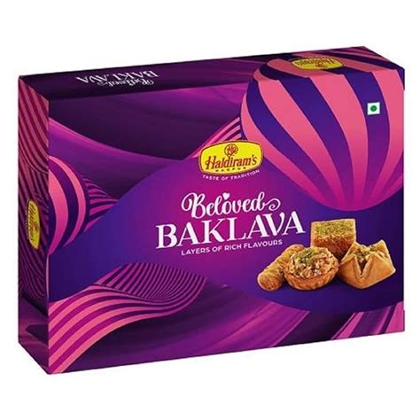 Haldiram's Nagpur Baklava (Pack of 1, 300 grams) : Amazon.in: Grocery ...