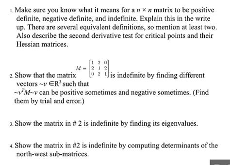 Image result for Negative Definite Matrix