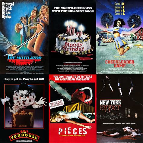 Carnival of Horror on Twitter: "Which one of the six 80s slasher films ...