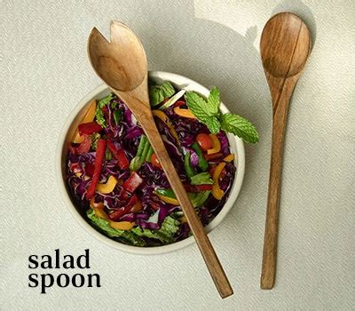 Buy Premium Salad Spoons for Elegant Table Serving Online – ellementry