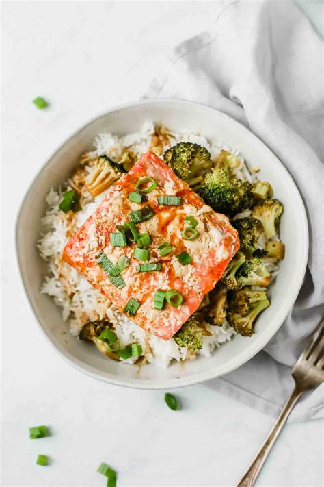 Baked Salmon Teriyaki-Jar of Lemons