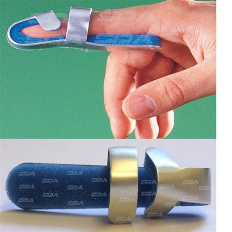 SDA Baseball MALLET FINGER SPLINT Firm Support by OPPO – Rigid Aluminum ...