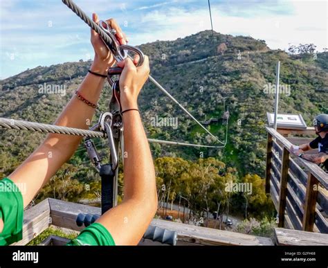 Catalina island california zip line hi-res stock photography and images ...