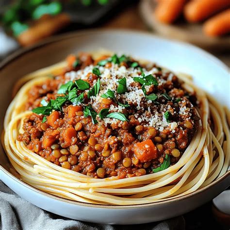 Mouthwatering Lentil Bolognese Recipe for Ultimate Comfort – FHFOODHEALTH