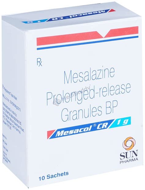 Mesacol CR 1gm Granules: Price, Uses, Side Effects & How to Use - MediBuddy